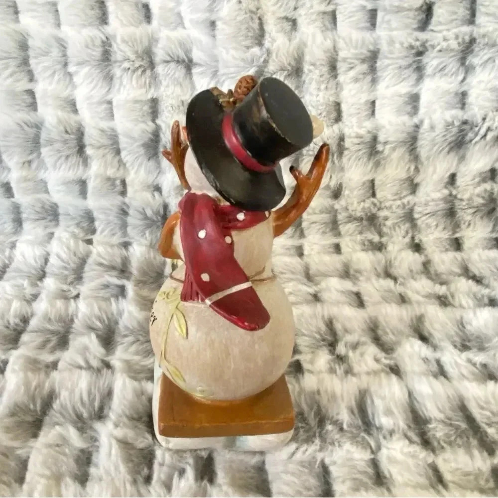 Resin Snowman Family “Love Keeps A‎ Family Together” Figurine Holiday Decor - Picture 5 of 7